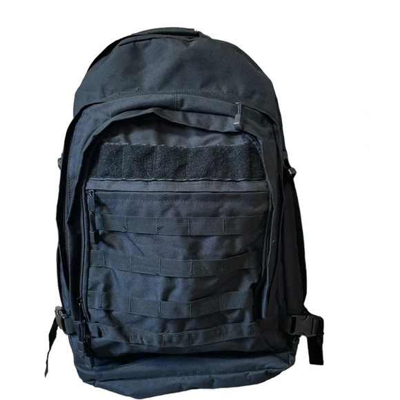 Explorer Tactical Men’s Women’s Backpack Outdoor Hiking Camping Bag Black - Picture 1 of 14